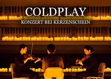 Coldplay-Musik bei Kerzenschein