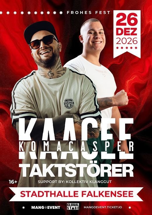Frohes Fest w. KaaCee Komacasper & Taktstörer